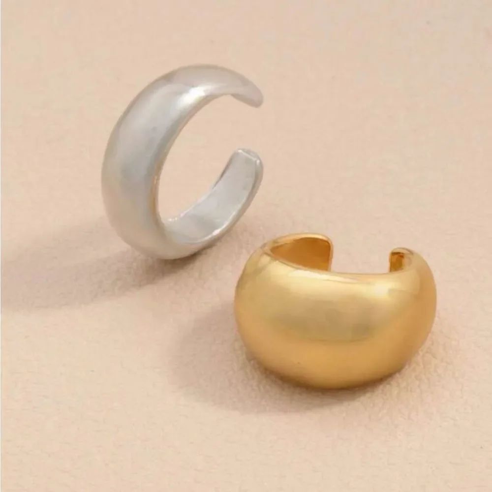 Gold and Silver Ear Cuff Set R51 - Picture 2 of 2